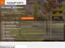 Sites similar to komfort.cz