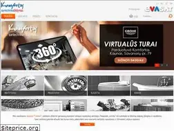 Sites similar to komfortas.net