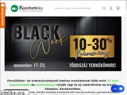 Sites similar to komforteka.hu