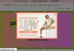 Sites similar to komily.com