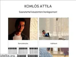 Sites similar to komlosattila.hu