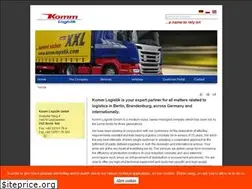 Sites similar to komm-logistik.com