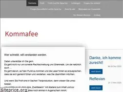 Sites similar to kommafee.de