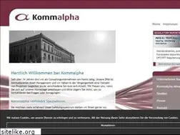 Sites similar to kommalpha.com