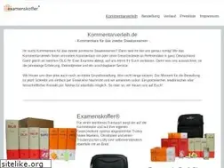 Sites similar to kommentarverleih.de
