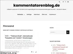 Sites similar to kommentatorenblog.de