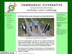 Sites similar to kommunale-alternative.de