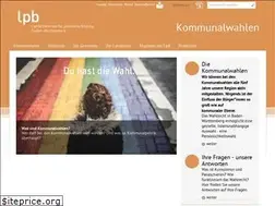 Sites similar to kommunalwahl-bw.de