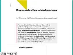 Sites similar to kommunalwahl-nds.de