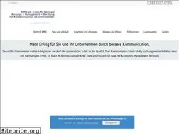 Sites similar to kommunikation-kmb.de