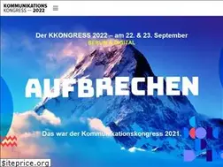 Sites similar to kommunikationskongress.de