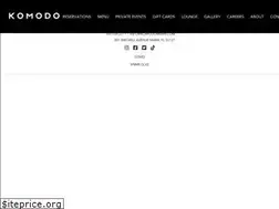 Sites similar to komodomiami.com