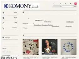 Sites similar to komonyrecords.tokyo