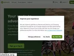 Sites similar to komoot.com