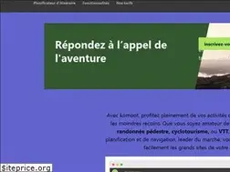 Sites similar to komoot.fr