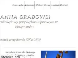 Sites similar to komornik-grabowska.pl