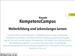 Sites similar to kompetenzcampus.de