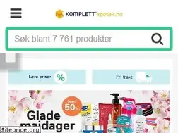 Sites similar to komplettapotek.no