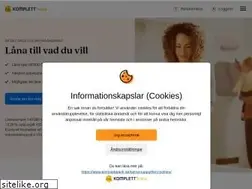 Sites similar to komplettbank.se