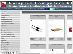 Sites similar to komplexcomputers.hu