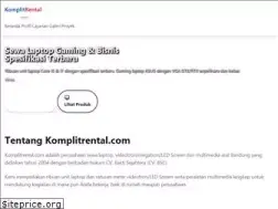 Sites similar to komplitrental.com