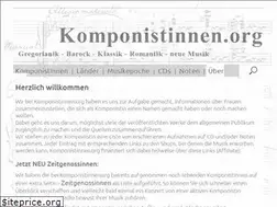 Sites similar to komponistinnen.org