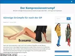 Sites similar to kompressionsstrumpf.ch