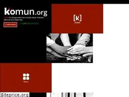 Sites similar to komun.org
