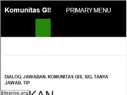 Sites similar to komunitasgis.com