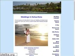 Sites similar to konabeachwedding.net