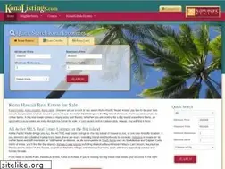 Sites similar to konalistings.com