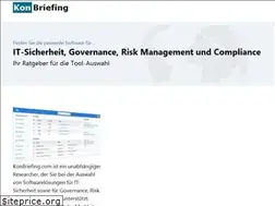 Sites similar to konbriefing.com