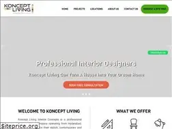 Sites similar to konceptliving.in