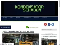 Sites similar to kondensatorschaden.de