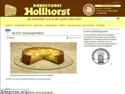 Sites similar to konditorei-hollhorst.de