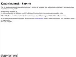 Sites similar to kondolenzbuch-service.de