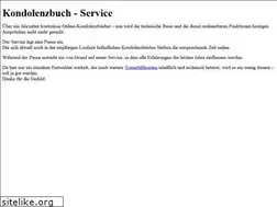Sites similar to kondolenzbuch.de