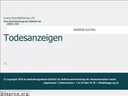 Sites similar to kondolieren.ch