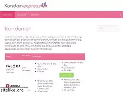 Sites similar to kondomexpress.se