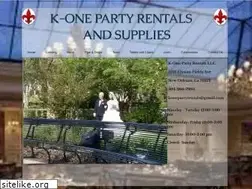 Sites similar to konepartyrentals.com