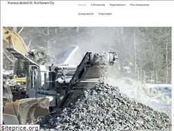 Sites similar to koneurakointikorhonen.fi