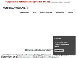 Sites similar to konfekcjonowanie.pl