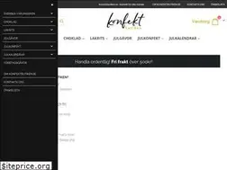 Sites similar to konfektbutiken.se