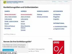 Sites similar to konfektionsrechner.de