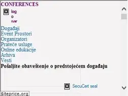 Sites similar to konferencije.rs