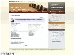 Sites similar to konferencja.org