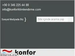 Sites similar to konforiklimlendirme.com