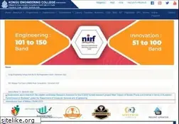 Sites similar to kongu.ac.in