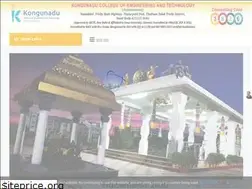 Sites similar to kongunadu.ac.in