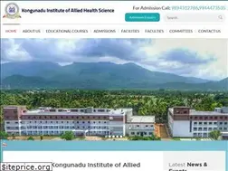 Sites similar to kongunadualliedsciences.com